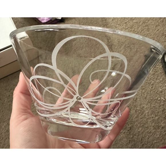 Kate Spade Lenox Full Lead Crystal Bowl In Box - Picture 7 of 11